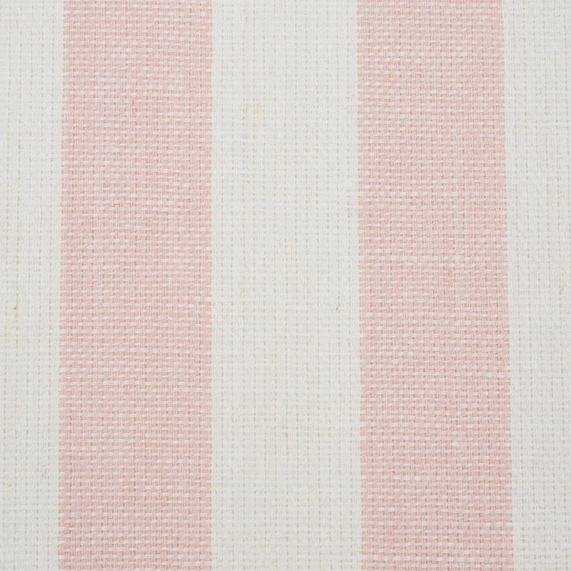 Schumacher Linen Stripe Blush Wallpaper