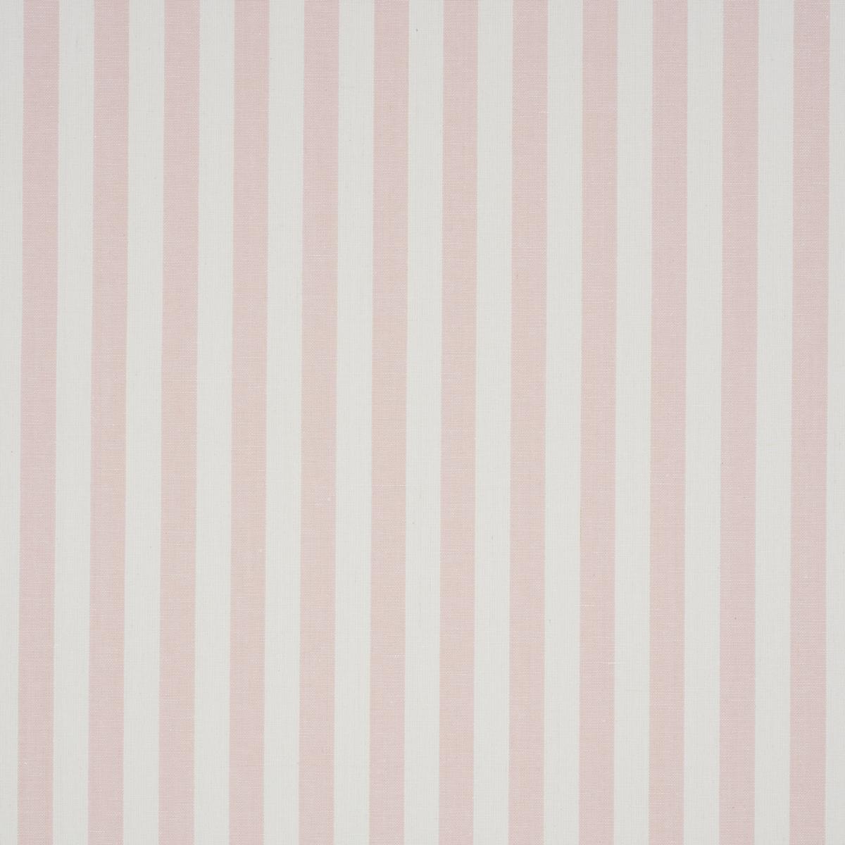 Schumacher Linen Stripe Blush Wallpaper