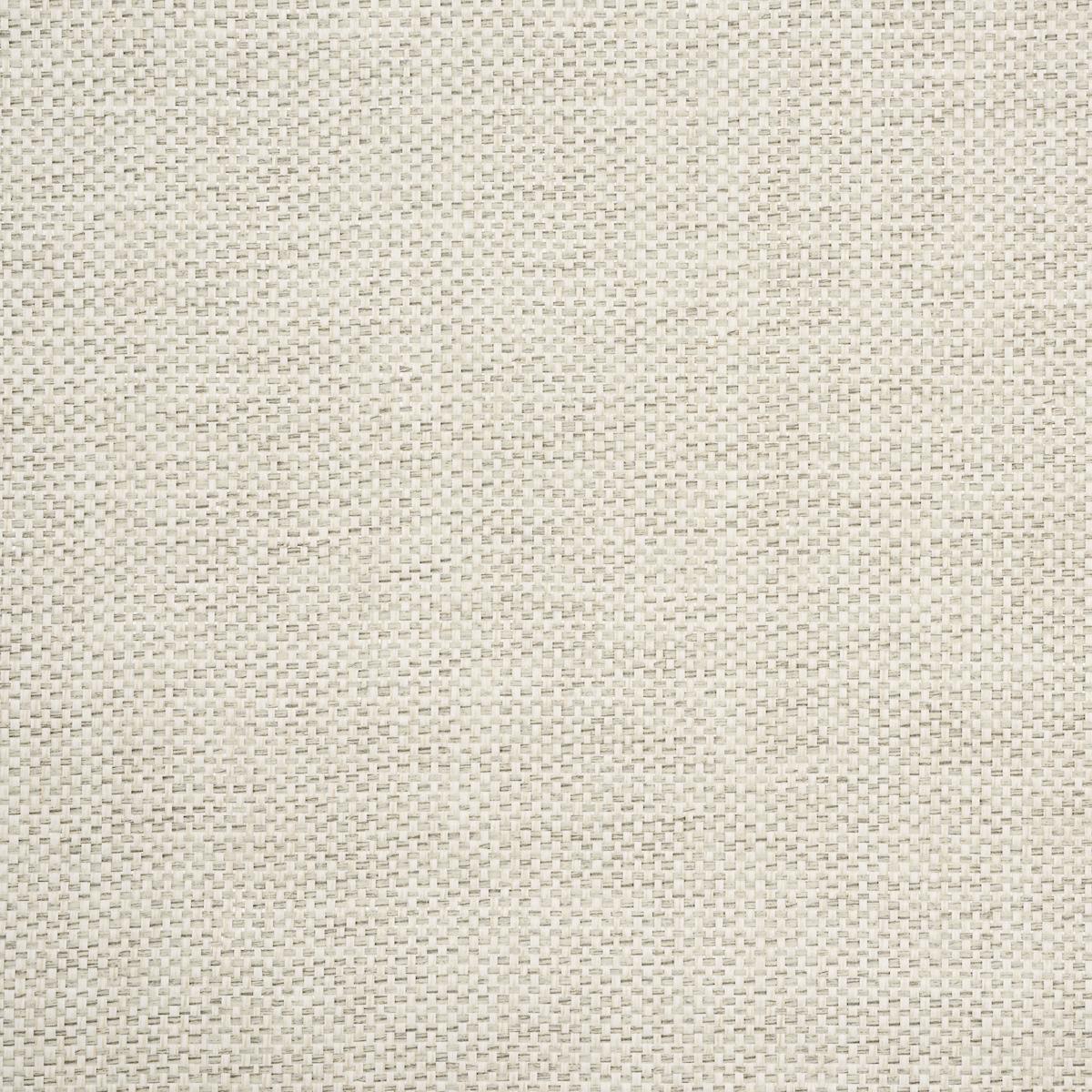 Schumacher Tonal Paperweave Limestone Wallpaper