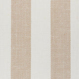 Schumacher Linen Stripe Sand Wallpaper