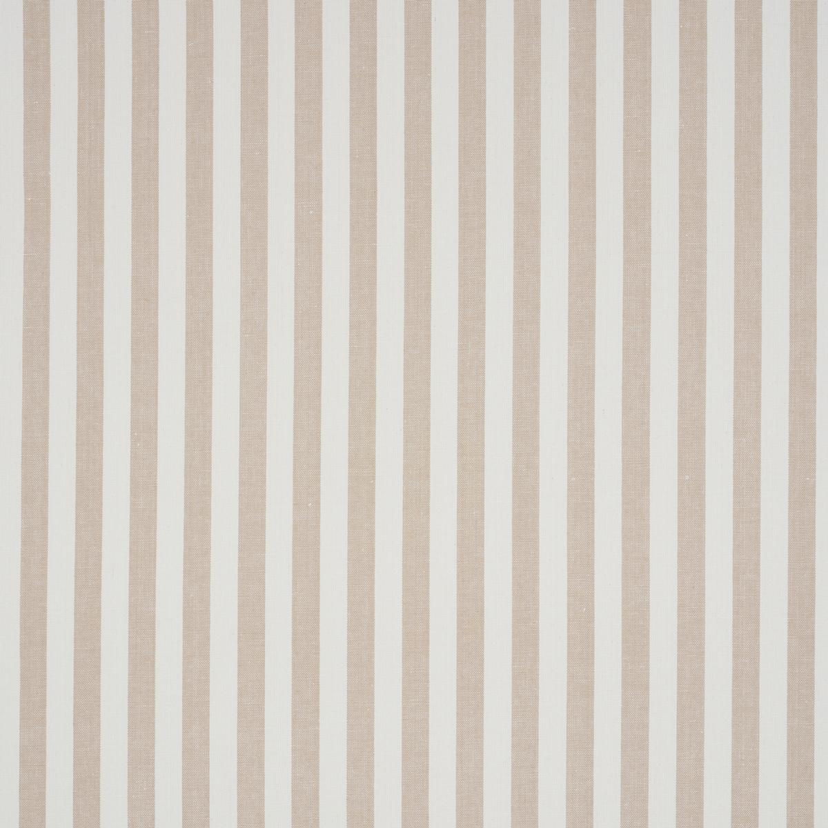 Schumacher Linen Stripe Sand Wallpaper