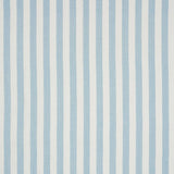 Schumacher Linen Stripe Sky Wallpaper