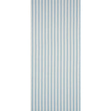 Schumacher Linen Stripe Sky Wallpaper