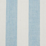 Schumacher Linen Stripe Sky Wallpaper
