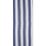 Schumacher Linen Stripe Indigo Wallpaper