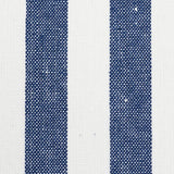 Schumacher Linen Stripe Indigo Wallpaper