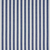 Schumacher Linen Stripe Indigo Wallpaper
