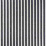 Schumacher Linen Stripe Black Wallpaper