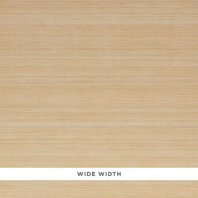 Schumacher Silk Strie Parchment Wallpaper