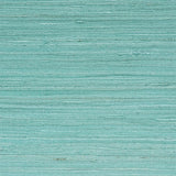 Schumacher Silk Strie Aqua Wallpaper