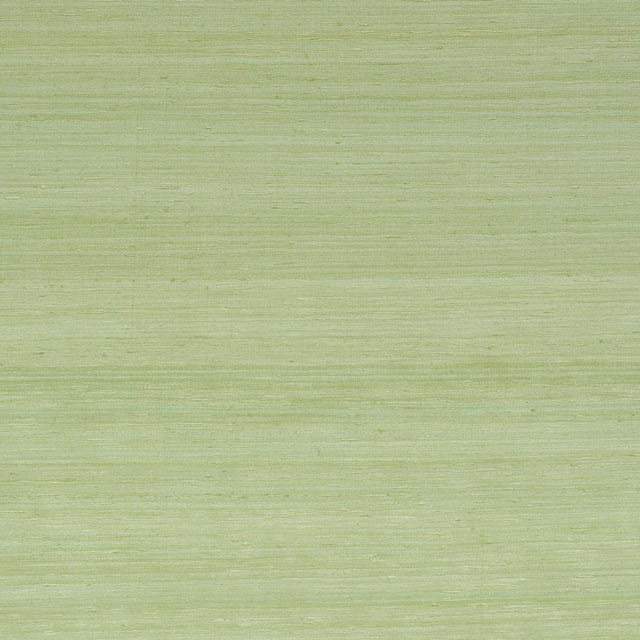 Schumacher Silk Strie Leaf Wallpaper