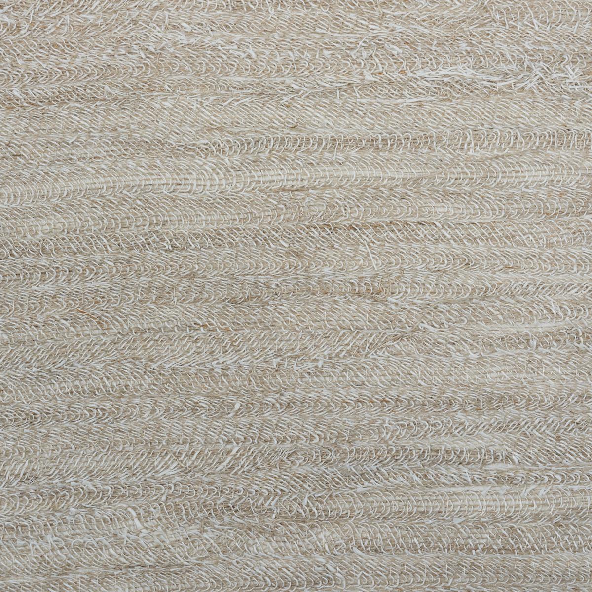 Schumacher Ruched Linen Natural Wallpaper