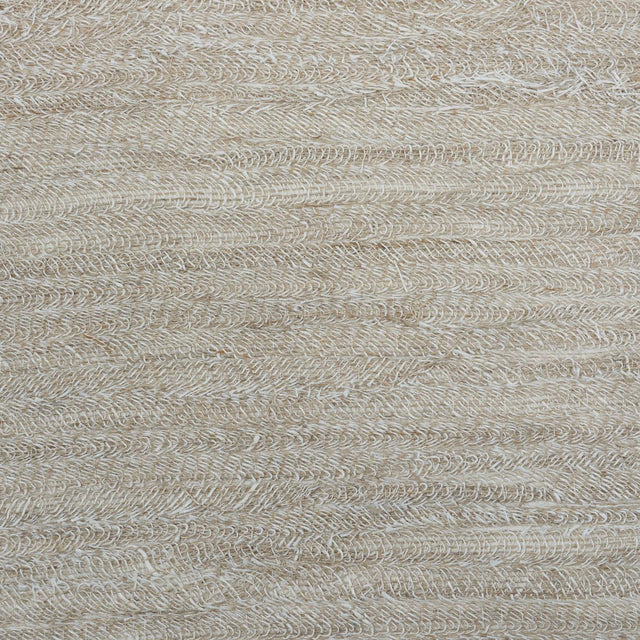 Schumacher Ruched Linen Natural Wallpaper