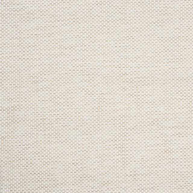 Schumacher Tonal Paperweave Ivory Wallpaper