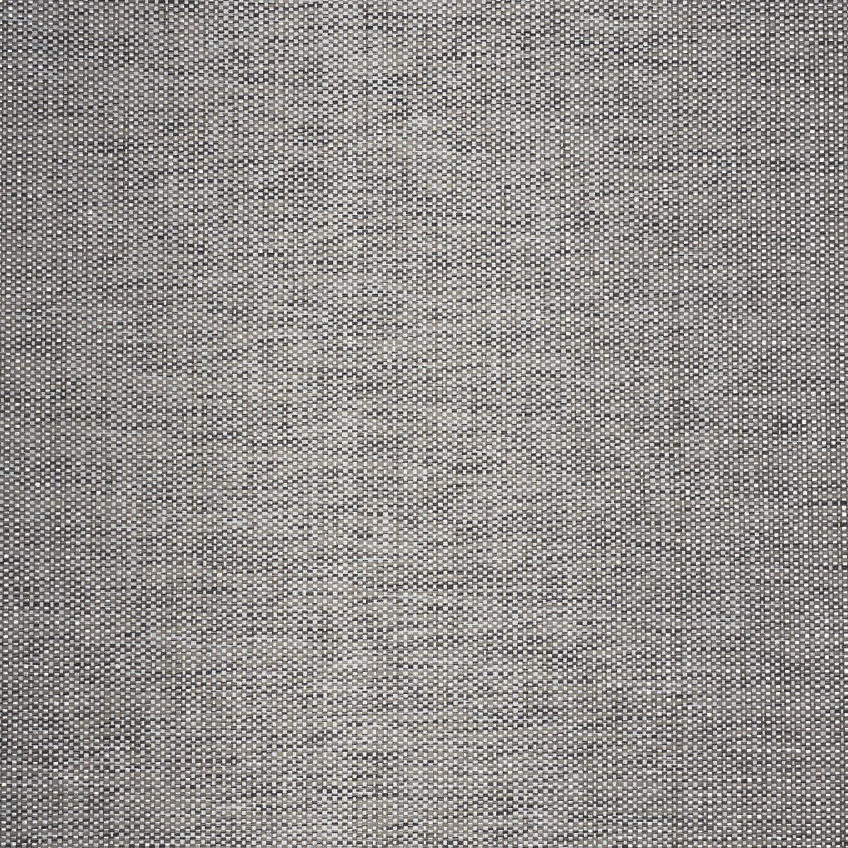 Schumacher Metal Paperweave Charcoal Wallpaper