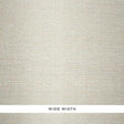 Schumacher Metal Paperweave Ivory Wallpaper