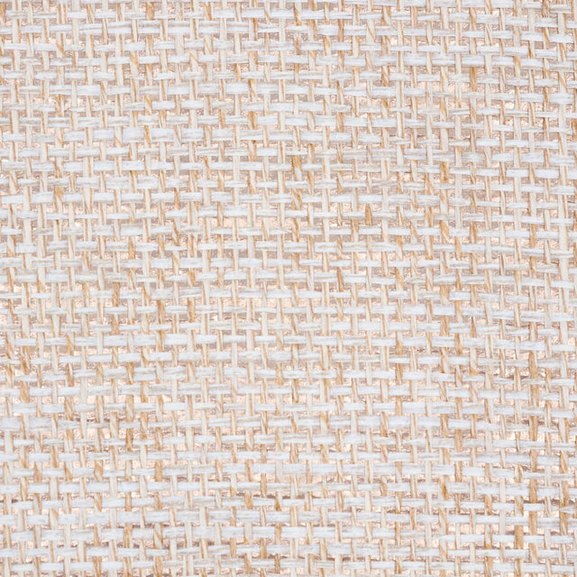 Schumacher Open Paperweave Shimmer Copper Wallpaper