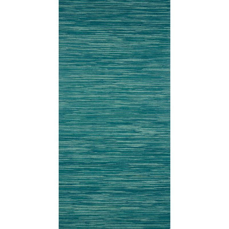 Schumacher Dyed Raffia Peacock Wallpaper