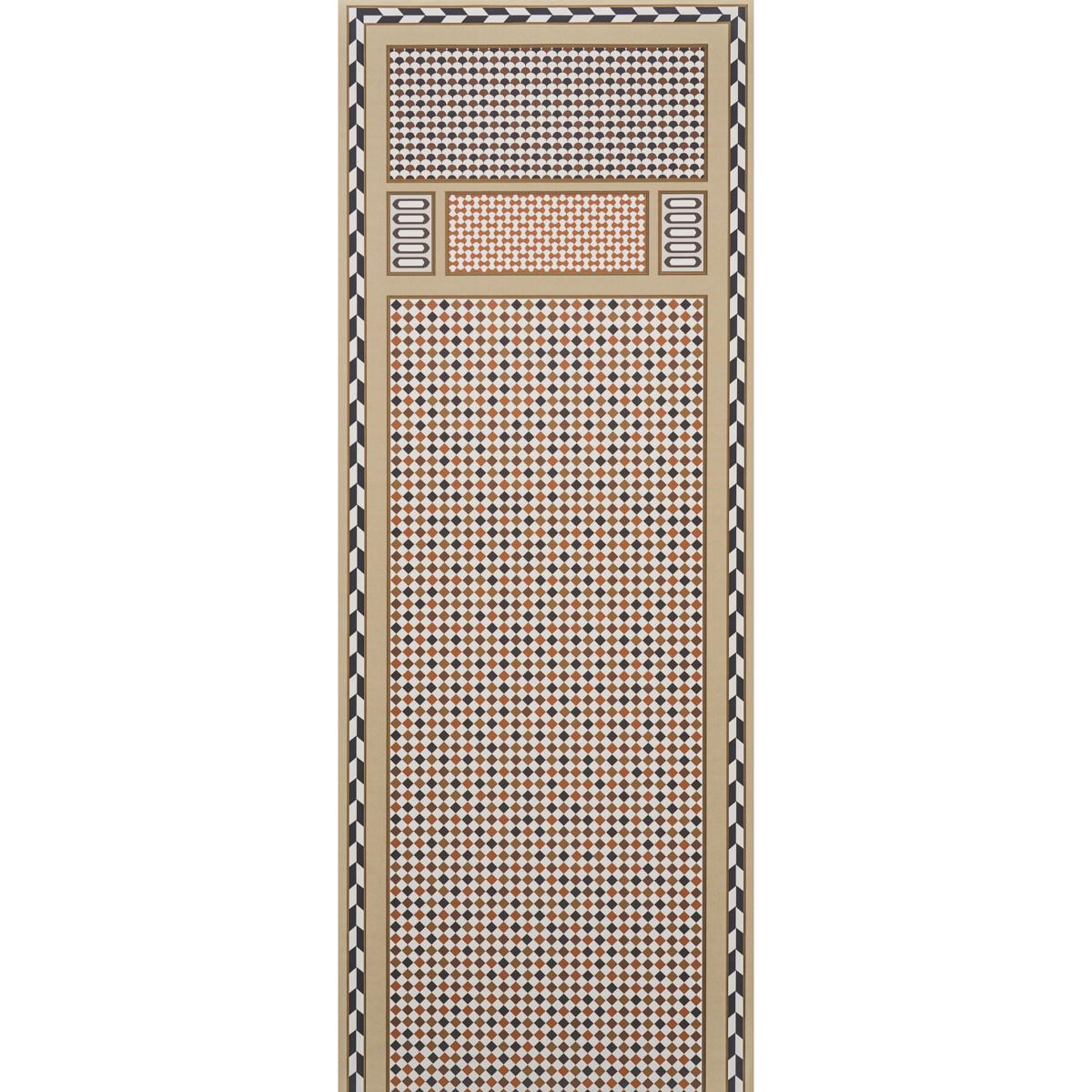 Schumacher Robinchon Panel B Brown Wallpaper