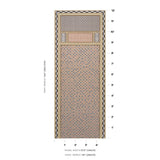 Schumacher Robinchon Panel B Brown Wallpaper