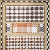 Schumacher Robinchon Panel B Brown Wallpaper