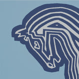 Schumacher Faubourg Blue Wallpaper