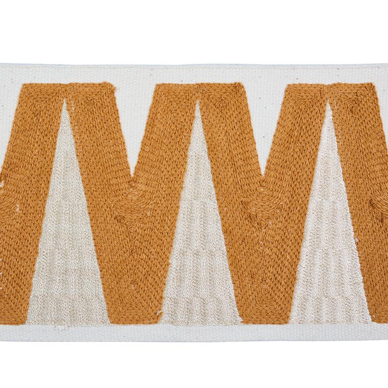 Schumacher Prado Tape Saffron Trim