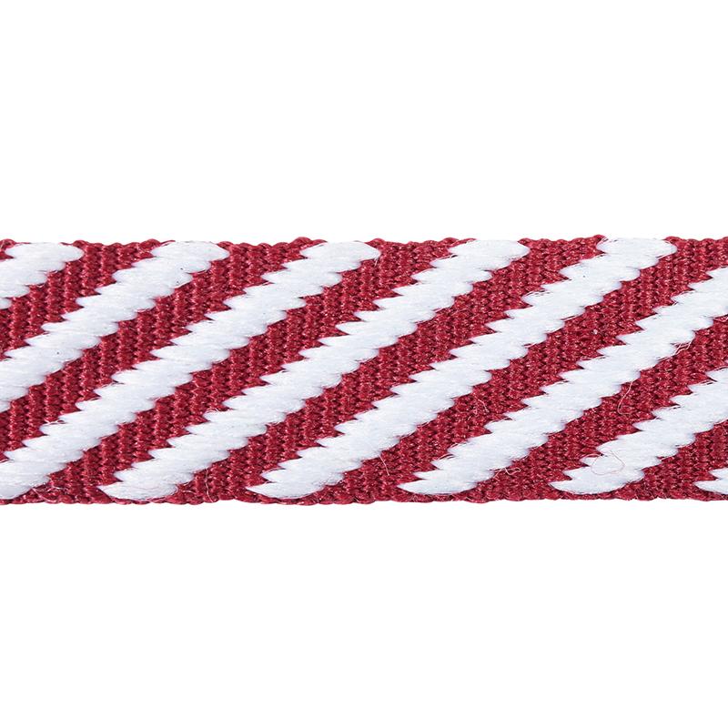 Schumacher Burgundy Twill Tape