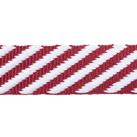 Schumacher Burgundy Twill Tape