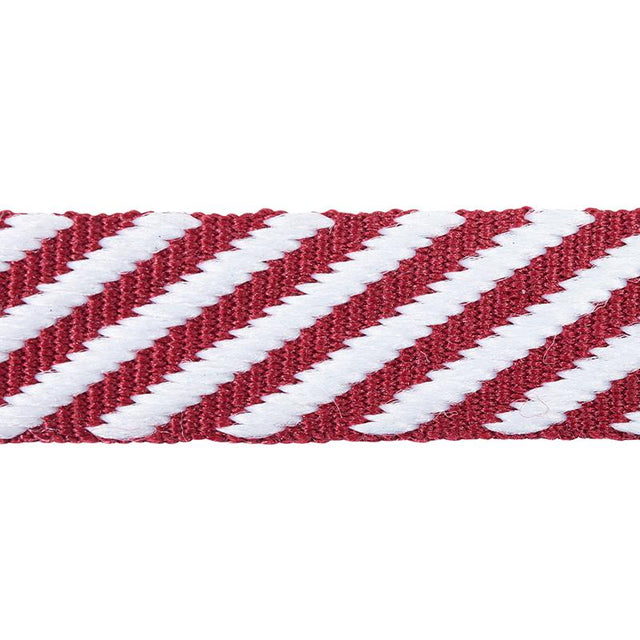 Schumacher Burgundy Twill Tape