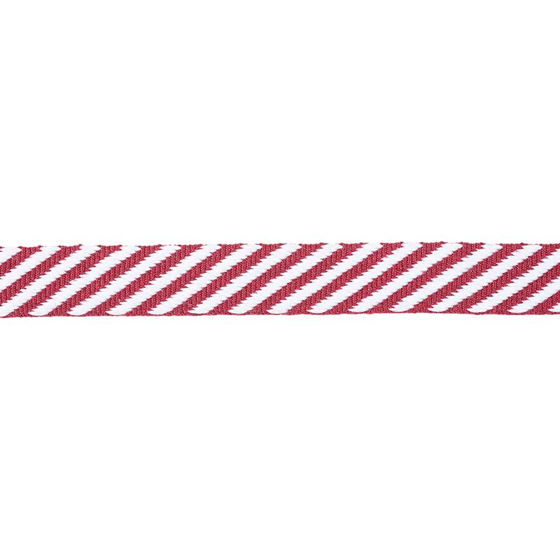 Schumacher Burgundy Twill Tape
