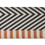 Schumacher Black Chevron Twill Tape