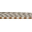 Schumacher Natural Chevron Twill Tape