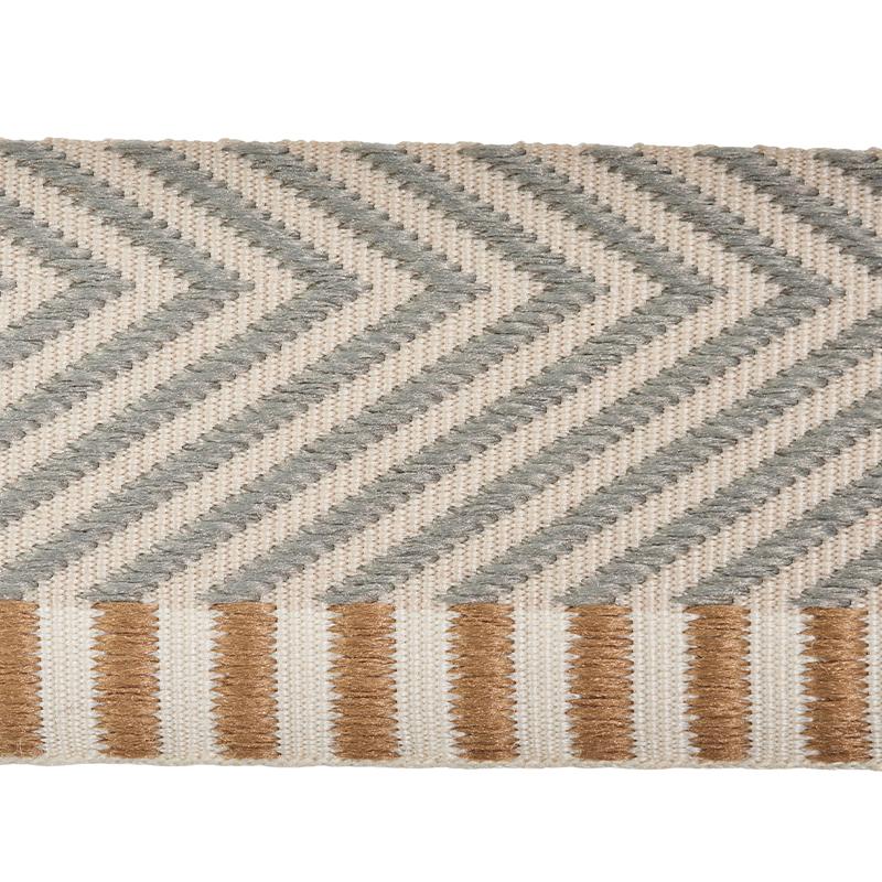 Schumacher Natural Chevron Twill Tape