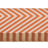 Schumacher Orange Chevron Twill Tape