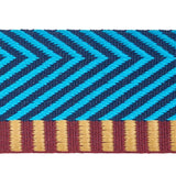 Schumacher Peacock Chevron Twill Tape