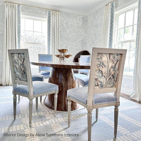 Lee Jofa TAPLOW PRINT SEA MIST Fabric