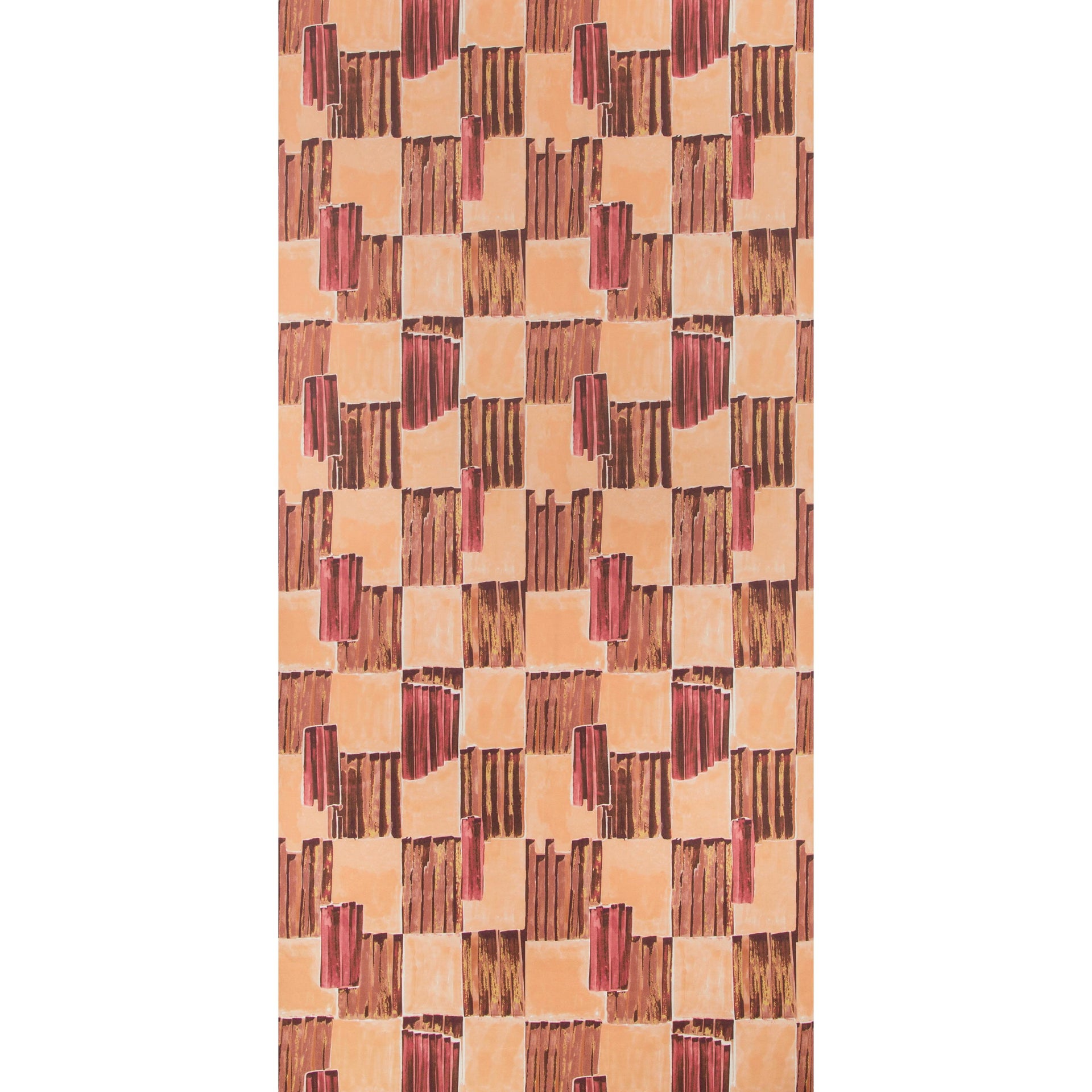Lee Jofa Lyre Paper Fiery Wallpaper