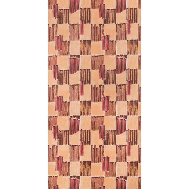 Lee Jofa LYRE PAPER FIERY Wallpaper