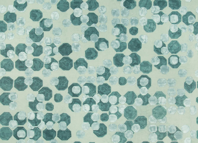Lee Jofa HEX PAPER LAGOON Wallpaper