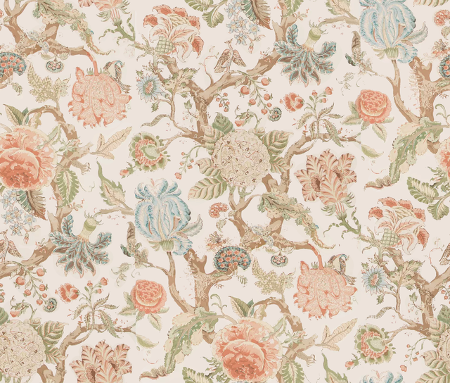 Lee Jofa ADLINGTON PAPER CORAL Wallpaper