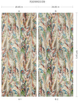 Lee Jofa TAPLOW PAPER SPICE/LEAF Wallpaper