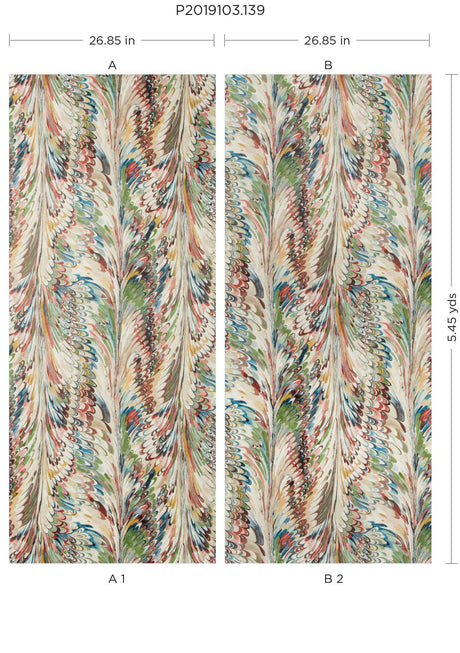 Lee Jofa TAPLOW PAPER SPICE/LEAF Wallpaper