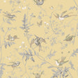 Cole & Son HUMMINGBIRDS SILK GLD/SFT GREY Fabric