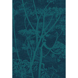 Cole & Son COW PARSLEY PRINT PETROL/INK Fabric