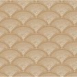 Cole & Son FEATHER FAN WOVEN CRM GINGR Upholstery Fabric