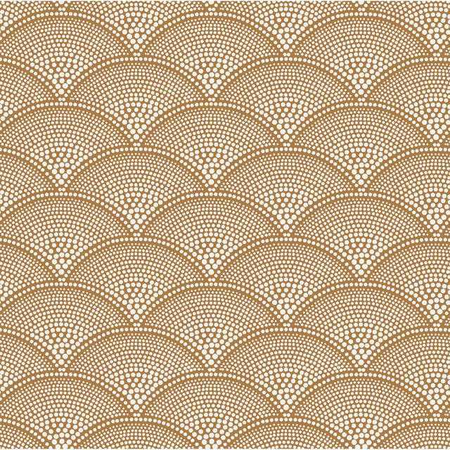 Cole & Son FEATHER FAN WOVEN CRM GINGR Upholstery Fabric