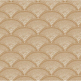 Cole & Son FEATHER FAN WOVEN CRM GINGR Upholstery Fabric