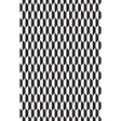 Cole & Son TILE WOVEN BLK WHT Upholstery Fabric