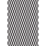 Cole & Son TILE WOVEN BLK WHT Upholstery Fabric